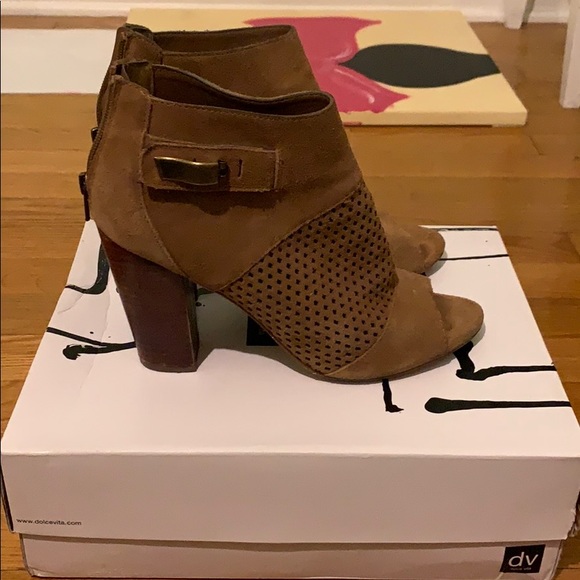Dolce Vita Peep Toe Bootie - Picture 1 of 5